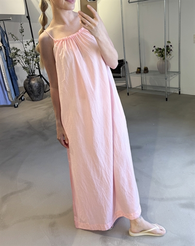Rabens Saloner - Hope Cotton Halter Kjole - Coral